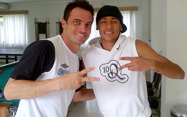 Falcão e Neymar  (Foto: Divulgação)