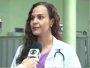 Pediatra do Hopital da Mulher  (Foto: TV Subaé)