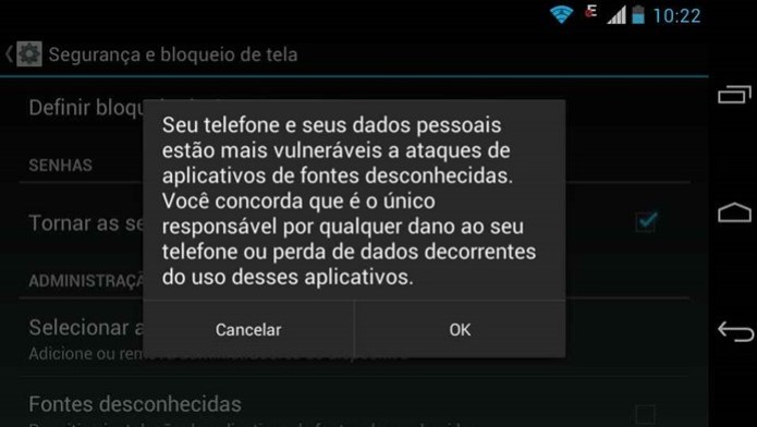 In official stores you can find out the permissions of the apps before downloading (Photo: Playback / Dario Coutinho)