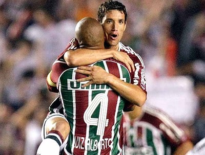 thiago neves fluminense x ldu (Foto: Reuters)