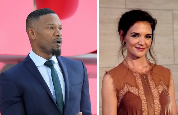 O ator Jamie Foxx e a atriz Katie Holmes (Foto: Getty Images)