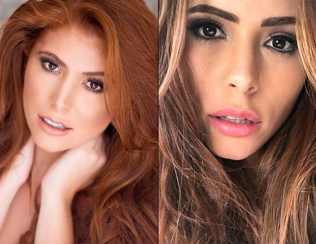 Amanda Gontijo antes e depois  (Foto: Reprodução Instagram/ Mateus Dias -  Arquivo pessoal)