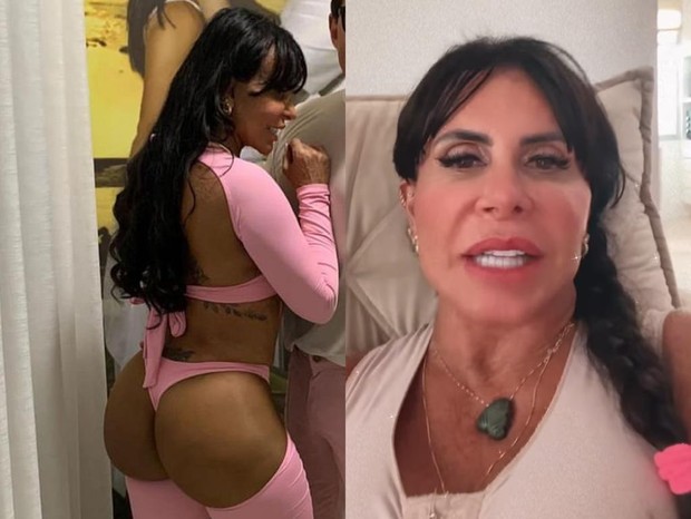Gretchen rebate críticas por figurino com bumbum à mostra (Foto: Reprodução/Instagram) Gretchen rebate críticas por figurino com bumbum à mostra (Foto: Reprodução/Instagram)