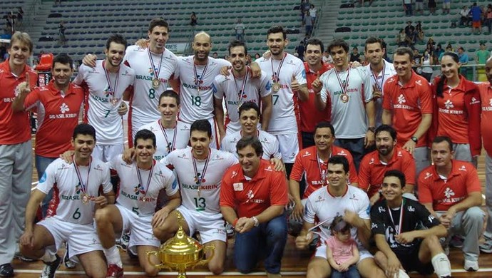 Campinas Vôlei (Foto: Divulgação / Brasil Kirin Vôlei)