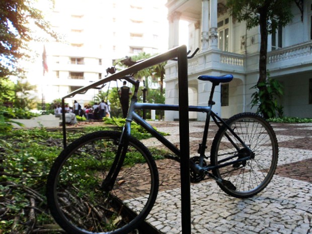 bicicletário palacete das artes (Foto: Divulgação)