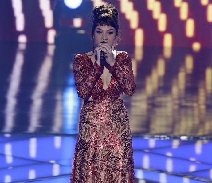 Jade Baraldo cantou Amy Winehouse (Foto: Artur Meninea/Gshow) Jade Baraldo cantou Amy Winehouse (Foto: Artur Meninea/Gshow)