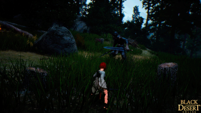 O combate é o grande destaque de Black Desert (Foto: Reprodução/Tais Carvalho) O combate é o grande destaque de Black Desert (Foto: Reprodução/Tais Carvalho)
