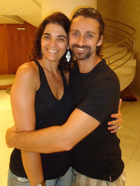 Solange Badim e André Dias (Foto: Divulgação)