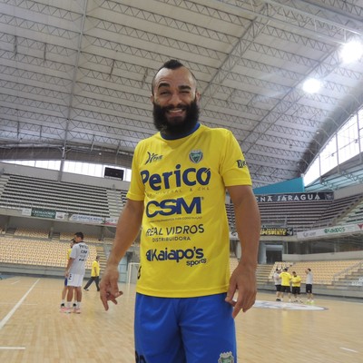 Oitomeia Jaraguá Futsal (Foto: João Lucas Cardoso)