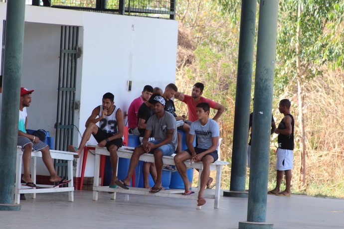 Jogadores do River-PI (Foto: Joana D'arc Cardoso) Jogadores do River-PI (Foto: Joana D'arc Cardoso)