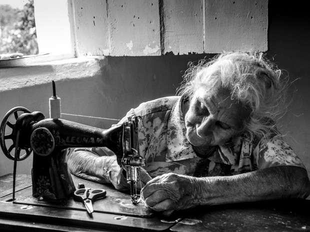 Exposição fotográfica do Dia da Mulher no Senac Campinas (Foto: Edvaldo Medeiros)