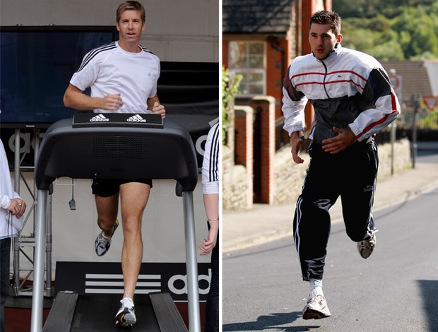 montagem corrida de rua esteira eu atleta (Foto: Getty Images)