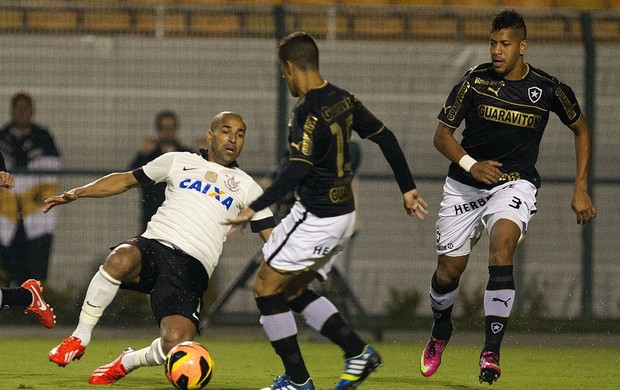 Emerson Sheik COrinthians x Botafogo (Foto: Daniel Augusto Jr / Agência Corinthians)