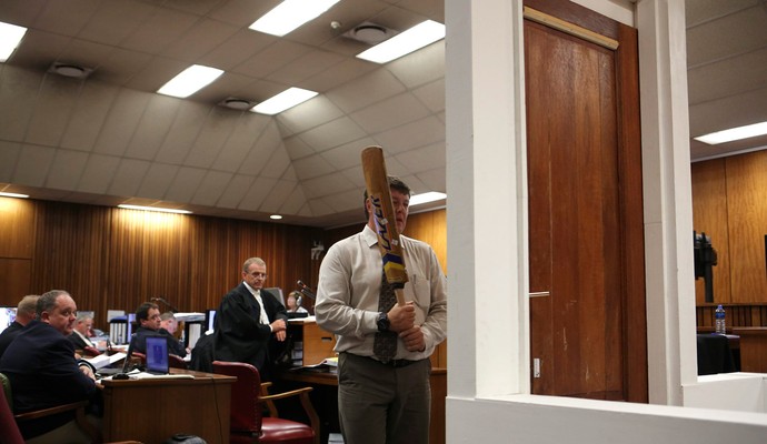 Julgamento de Oscar Pistorius (Foto: REUTERS)