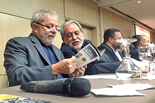 Lula participa de seminário em São Paulo com trabalhadores do setor financeiro (Foto: Roney Domingos / G1)