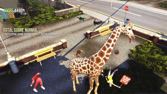 A Girafa de Goat Simulator (Foto: Reprodução/Steam Community)