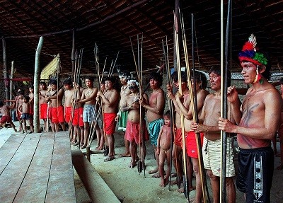 Índios Yanomami (Foto: Sergio Andrade)
