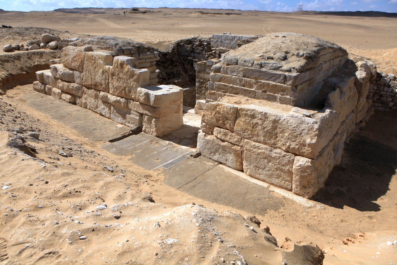 O túmulo da rainha (Foto: cortesia - instituto tcheco de egiptologia)