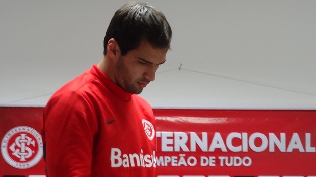 Muriel goleiro Inter (Foto: Tomás Hammes / GLOBOESPORTE.COM)