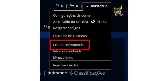 Opção permite o download direto de Ultimate Marvel Vs. Capcom 3 (Foto: Reprodução/Felipe Demartini)