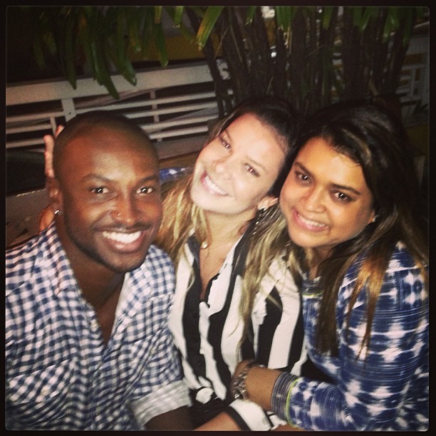 Thiaguinho, Fernanda Souza e Preta Gil jantam juntos (Foto: Instagram/ Reprodução)
