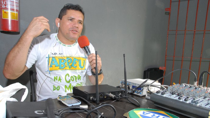 Em Macapá, bar temático teve até transmissão exclusiva ao vivo de rádio (Foto: Gabriel Penha/GE-AP)