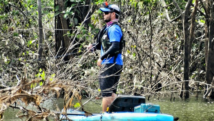 Hugo Yamao, atleta da pesca esportiva  (Foto: Hugo Yamao/ Arquivo pessoal)