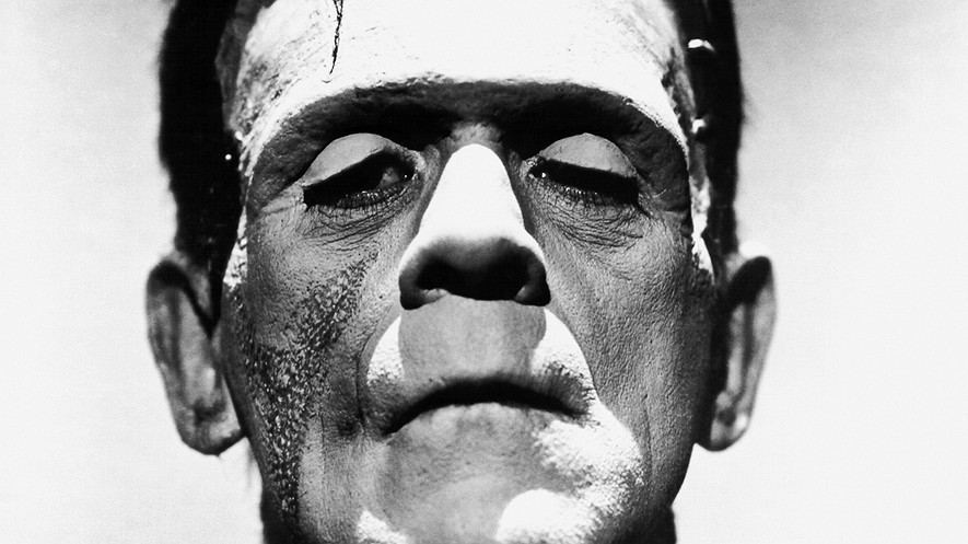 o ator Boris Karloff, no clássico Frankenstein, de 1931 (Foto: Reprodução)