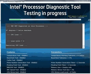 intel processor diagnostic tool portable