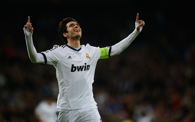 Kaká gol Real madrid (Foto: AFP)