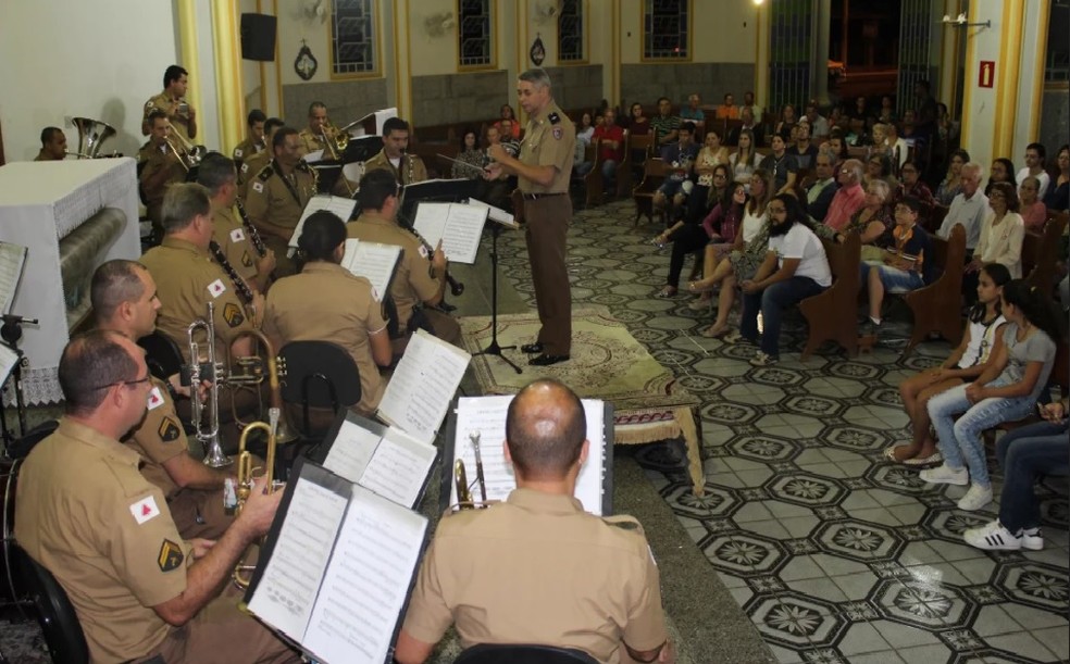 Ao todo serão cinco concertos abertos para a população (Foto: Polícia Militar/Divulgação.)
