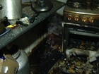 Duas crianças ficam presas em apartamento durante incêndio, no ES