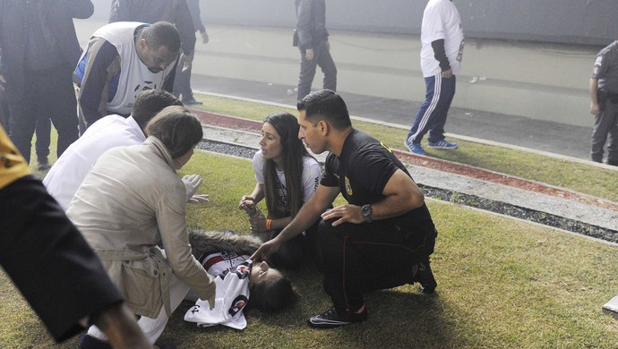 São Paulo Acidente Morumbi  (Foto: Marcos Ribolli)