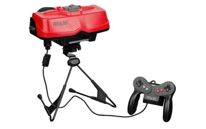 Tentativa da Nintendo com realidade virtual, em 1995, foi mal sucedida (Foto: Divulgação/Nintendo) Tentativa da Nintendo com realidade virtual, em 1995, foi mal sucedida (Foto: Divulgação/Nintendo)