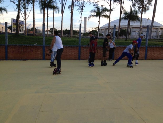 Patins Parque do Sabiá (Foto: Divulgação/Futel) Patins Parque do Sabiá (Foto: Divulgação/Futel)