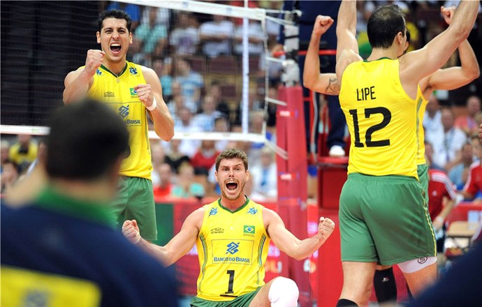 Bruno, Brasil X Cuba - Mundial de Vôlei (Foto: Divulgação / FIVB)