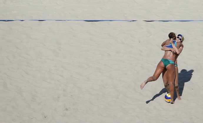  Bárbara e Ágatha Vôlei de Praia (Foto:  Saulo Cruz/Exemplus/COB)