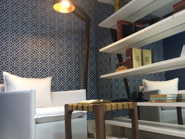 Apartamento decorado também pode contar com cores, em Goiânia, Goiás (Foto: Paula Resende/ G1) Apartamento decorado também pode contar com cores, em Goiânia, Goiás (Foto: Paula Resende/ G1)