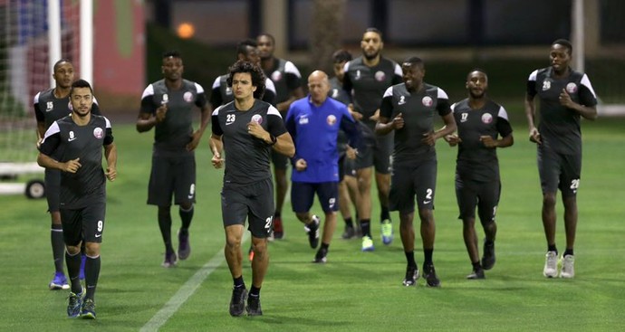Rodrigo Tabata, Catar (Foto: Reprodução / Facebook)