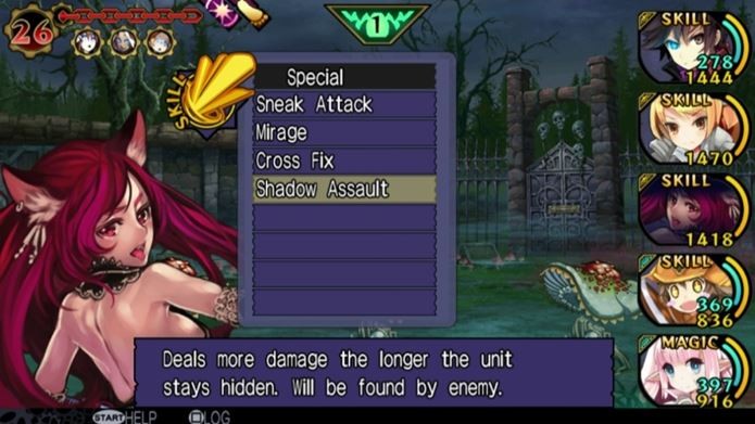 Nada de ficar perdido, Demon Gaze é simples e direto, vá para as dungeons e derrote os inimigos (Foto: Divulgação)