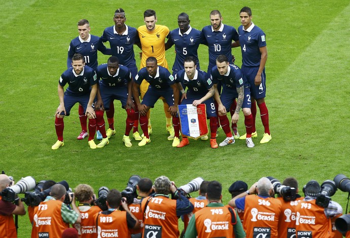 French team posed Honduras game (Photo: Reuters)