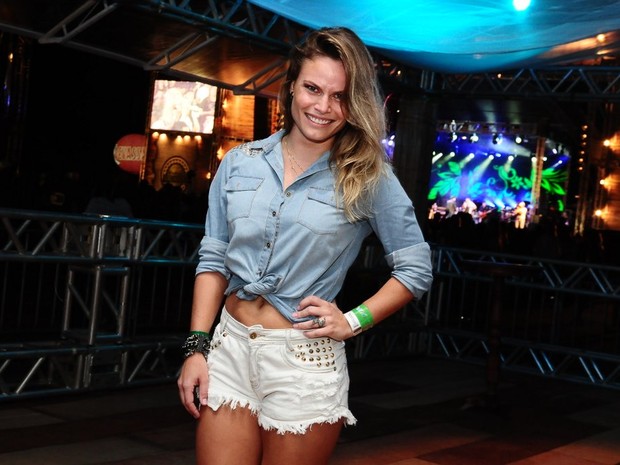 Natalia Casassola em evento na Bahia (Foto: Roberto Teixeira/ EGO)