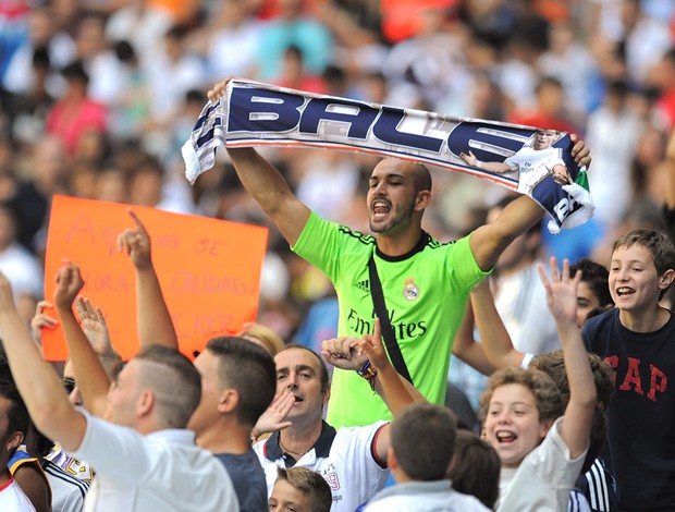 gareth bale real madrid apresentação (Foto: Getty Images)