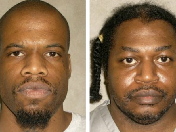 Clayton Lockett (esquerda) e Charles Warner, os dois condenados á morte em Oklahoma. (Foto: REUTERS/Oklahoma Department of Corrections/Handout)