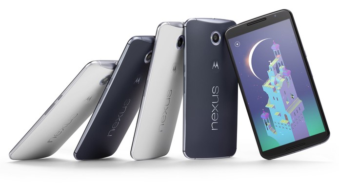Nexus 6 conta com um corpo mais arredondado e tela maior que o 6P (Foto: Divulgação/Google)