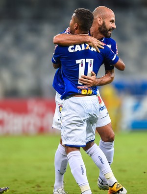 Bruno Rodrigo comemora gol pelo Cruzeiro contra o Uberlândia (Foto: Lucas Bois/Light Press)