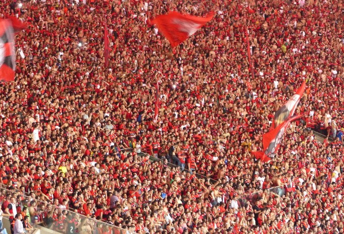 Torcida Flamengo x Atlético-MG (Foto: Cahê Mota) Torcida Flamengo x Atlético-MG (Foto: Cahê Mota)