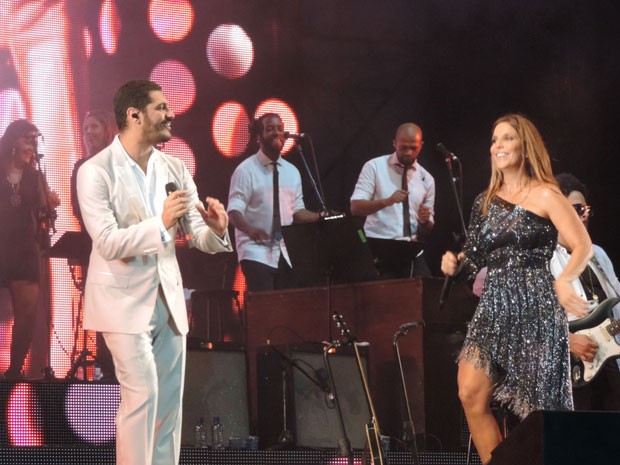 Praia de Boa Viagem, na Zona Sul do Recife, recebeu a dupla, em show que homenageou Tim Maia. (Foto: Katherine Coutinho / G1) Praia de Boa Viagem, na Zona Sul do Recife, recebeu a dupla, em show que homenageou Tim Maia. (Foto: Katherine Coutinho / G1)