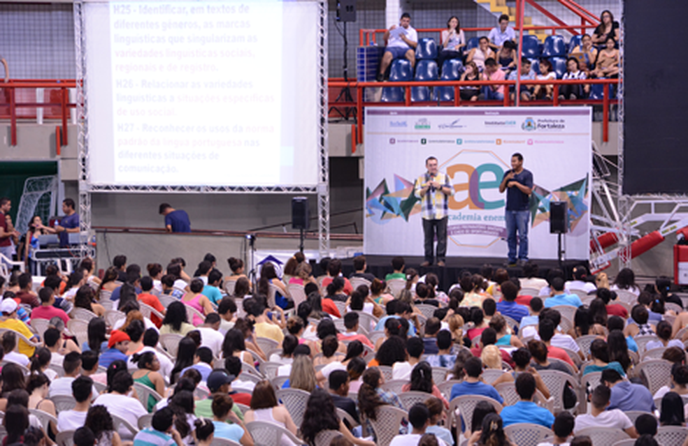 Academia Enem abre vagas para 2.200 estudantes (Foto: Prefeitura de Fortaleza/Divulgação)