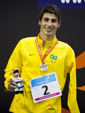 Talisson Glock fica com medalha de prova nos 100m costas S6 (Foto: Marcio Rodrigues/CPB/MPIX)